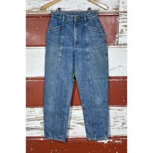 26w RARE‎ 80s USA Vintage LEE bareback tapered leg jeans